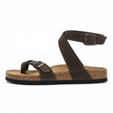 Adjustable Sandals – Cushioned Insole, Supportive Footbed, Casual Summer Walking