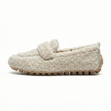 Plush Slippers – Cozy Lined Design, Non-Slip Sole, Indoor Outdoor Use