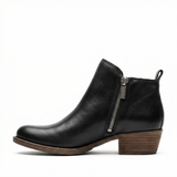 Vintage-Inspired Ankle Boots – Summer Style, Side Zipper, Easy Slip-On