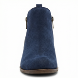 Vintage-Inspired Ankle Boots – Summer Style, Side Zipper, Easy Slip-On