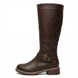 Leather High Boots – Trendy Women’s Style, Durable Finish, Comfortable Fit