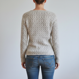 Women’s Casual Knit Sweater with Boat Neck