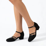 Latin & Ballroom Dance Sandals – Comfortable, Stable Heel, Women’s Shoes