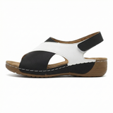 Comfortable Leather Sandals – Cushioned Sole, Adjustable Straps, Lightweight Everyday Wear